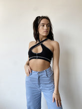 Load image into Gallery viewer, Laylah Halter Top (Black)
