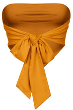 Load image into Gallery viewer, Aubrie Wrap Top (Mustard)
