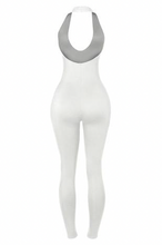 Load image into Gallery viewer, Mya Halter Jumpsuit (White)
