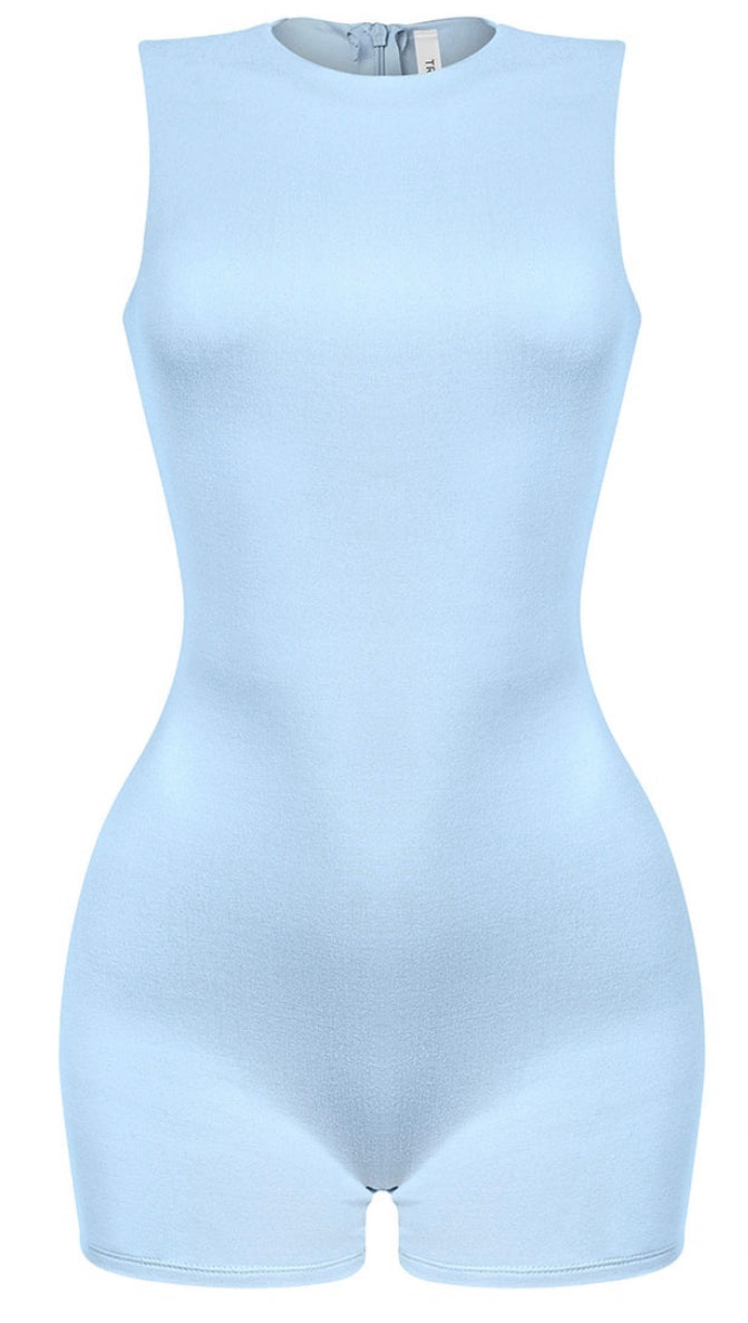 Rubi Romper (Baby Blue)